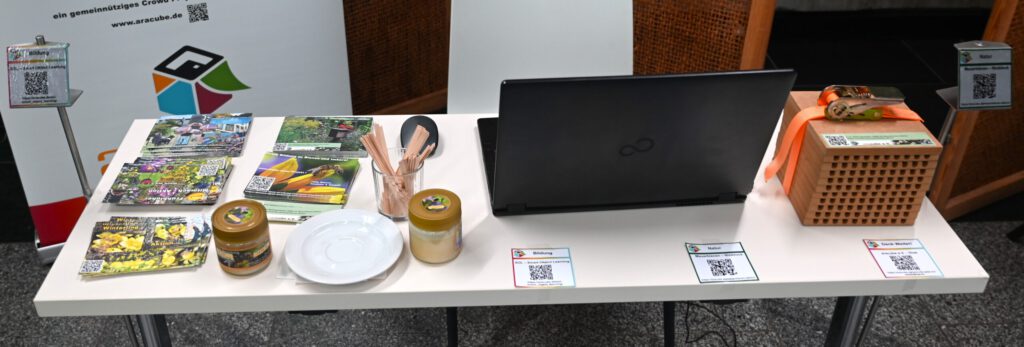 aracube e.V. Stand auf „Denk Weiter!“ 2023