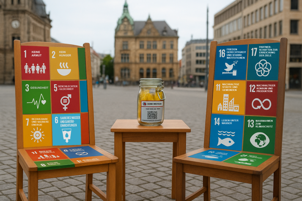 Nimm Platz in Chemnitz – Symbolbild (teilweise KI generiert)