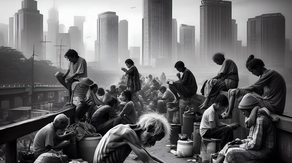 Depression (pixabay, AI generated, Autor: chandan_ai)